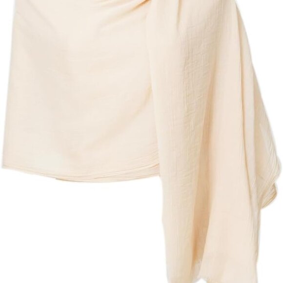 Womens Scarves Silk Scarves Feel Lightweight Pure 100% Cotton Scarves Shawls and - Picture 1 of 5